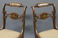 Superb Pair of Regency Side Chairs (4 of 6) Superb Pair of Regency Side Chairs (4 of 6)