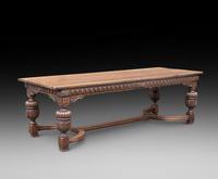Elizabethan Style Oak Refectory Table c.1900 (3 of 3) Elizabethan Style Oak Refectory Table c.1900 (3 of 3)
