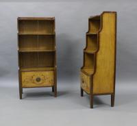 Rare Pair of 19th Century Scandinavian Painted Bookcases (6 of 6) Rare Pair of 19th Century Scandinavian Painted Bookcases (6 of 6)