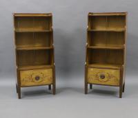 Rare Pair of 19th Century Scandinavian Painted Bookcases (5 of 6) Rare Pair of 19th Century Scandinavian Painted Bookcases (5 of 6)