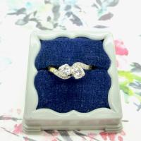 Vintage Art Deco 18ct Two Stone Diamond Moi Et Toi Engagement Ring c.1930 (6 of 9) Vintage Art Deco 18ct Two Stone Diamond Moi Et Toi Engagement Ring c.1930 (6 of 9)