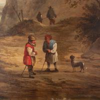 19th Century Dutch School Landscape with Villagers, Oil Painting (8 of 13) 19th Century Dutch School Landscape with Villagers, Oil Painting (8 of 13)