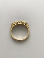 Late Victorian 18ct and Platinum Diamond Ring. (4 of 8) Late Victorian 18ct and Platinum Diamond Ring. (4 of 8)