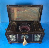 Regency Rosewood Twin Canister Tea Caddy (14 of 27) Regency Rosewood Twin Canister Tea Caddy (14 of 27)