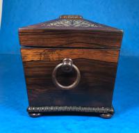 Regency Rosewood Twin Canister Tea Caddy (24 of 27) Regency Rosewood Twin Canister Tea Caddy (24 of 27)