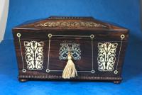 Regency Rosewood Twin Canister Tea Caddy (8 of 27) Regency Rosewood Twin Canister Tea Caddy (8 of 27)