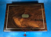 Regency Brass Inlaid Rosewood Writing Slope. (6 of 17) Regency Brass Inlaid Rosewood Writing Slope. (6 of 17)