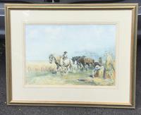 Nathaniel Hughes John Baird Watercolour ‘Harvest Time’ (2 of 2) Nathaniel Hughes John Baird Watercolour ‘Harvest Time’ (2 of 2)