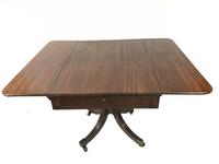 Georgian Mahogany Dining / Supper Table with Swept Reeded Legs (3 of 7) Georgian Mahogany Dining / Supper Table with Swept Reeded Legs (3 of 7)