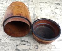 Antique Georgian Barrel String Box, Sewing (6 of 6) Antique Georgian Barrel String Box, Sewing (6 of 6)