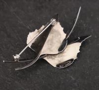Vintage Norwegian Silver Leaf Brooch (4 of 9) Vintage Norwegian Silver Leaf Brooch (4 of 9)