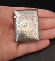 Victorian Silver Vesta Case, Engraved (11 of 11) Victorian Silver Vesta Case, Engraved (11 of 11)