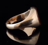 Vintage Art Deco 9ct Gold Signet Ring, Carnelian (8 of 13) Vintage Art Deco 9ct Gold Signet Ring, Carnelian (8 of 13)