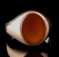 Vintage Art Deco 9ct Gold Signet Ring, Carnelian (9 of 13) Vintage Art Deco 9ct Gold Signet Ring, Carnelian (9 of 13)