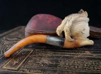 Antique Meerschaum & Amber Pipe, McLardy (12 of 13) Antique Meerschaum & Amber Pipe, McLardy (12 of 13)