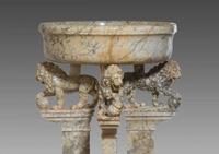 Magnificent Pair of Italian Alabaster Jardinieres C.1900 (2 of 3) Magnificent Pair of Italian Alabaster Jardinieres C.1900 (2 of 3)