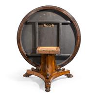 Regency Figured Rosewood Tilt-Top Centre Table (11 of 12) Regency Figured Rosewood Tilt-Top Centre Table (11 of 12)