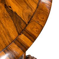 Regency Figured Rosewood Tilt-Top Centre Table (6 of 12) Regency Figured Rosewood Tilt-Top Centre Table (6 of 12)