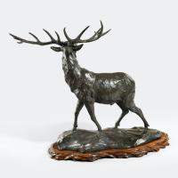 A Magnificent Bronze Stag by Genryusai Seiya (2 of 5) A Magnificent Bronze Stag by Genryusai Seiya (2 of 5)