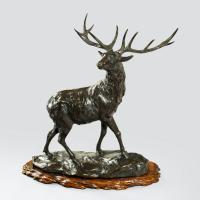 A Magnificent Bronze Stag by Genryusai Seiya (5 of 5) A Magnificent Bronze Stag by Genryusai Seiya (5 of 5)