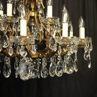 Italian Gilded & Crystal 19 Light Antique Chandelier (2 of 10) Italian Gilded & Crystal 19 Light Antique Chandelier (2 of 10)