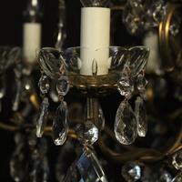 Italian Pair of 12 Light Antique Chandeliers (5 of 10) Italian Pair of 12 Light Antique Chandeliers (5 of 10)