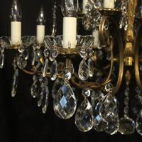 Italian Pair of 12 Light Antique Chandeliers (3 of 10) Italian Pair of 12 Light Antique Chandeliers (3 of 10)