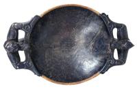 Oversized Carved Ironwood & Rattan Dayak Chieftains Bowl (8 of 10) Oversized Carved Ironwood & Rattan Dayak Chieftains Bowl (8 of 10)