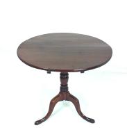 18th Century English Fruitwood Tilt Top Table (12 of 12) 18th Century English Fruitwood Tilt Top Table (12 of 12)