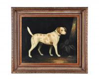 Beagle in a Landscape Early 20th Century Oil On Canvas (2 of 8) Beagle in a Landscape Early 20th Century Oil On Canvas (2 of 8)