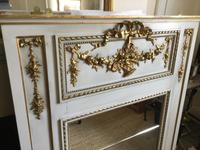 French 19th Century Mirror in a Grey & Gilt Frame (2 of 2) French 19th Century Mirror in a Grey & Gilt Frame (2 of 2)
