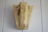 Art Deco Arthur Wood Wall Pocket with Gold Lustre (5 of 10) Art Deco Arthur Wood Wall Pocket with Gold Lustre (5 of 10)