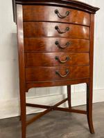 Mahogany Bow Front Music Cabinet (3 of 6) Mahogany Bow Front Music Cabinet (3 of 6)
