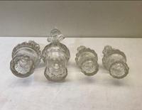 1873 Silver Crystal Spices Set (9) - Biedermeier - Bone, Crystal, Mahogany, Silver (13 of 19) 1873 Silver Crystal Spices Set (9) - Biedermeier - Bone, Crystal, Mahogany, Silver (13 of 19)
