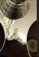 1873 Silver Crystal Spices Set (9) - Biedermeier - Bone, Crystal, Mahogany, Silver (18 of 19) 1873 Silver Crystal Spices Set (9) - Biedermeier - Bone, Crystal, Mahogany, Silver (18 of 19)