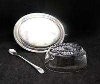 Marco Style Silver & Crystal Glass Parmesan & Salt Bowl (6 of 12) Marco Style Silver & Crystal Glass Parmesan & Salt Bowl (6 of 12)