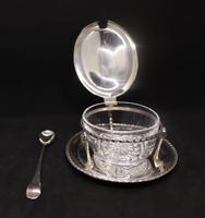Marco Style Silver & Crystal Glass Parmesan & Salt Bowl (3 of 12) Marco Style Silver & Crystal Glass Parmesan & Salt Bowl (3 of 12)