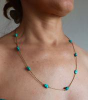 Gold & Turquoise Necklace (3 of 7) Gold & Turquoise Necklace (3 of 7)