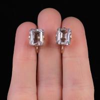 10ct Rock Crystal Screw Back Earrings 9ct Yellow Gold (6 of 7) 10ct Rock Crystal Screw Back Earrings 9ct Yellow Gold (6 of 7)