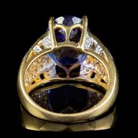 Vintage Tanzanite Diamond Ring 7.50ct Tanzanite 18ct Gold (2 of 6) Vintage Tanzanite Diamond Ring 7.50ct Tanzanite 18ct Gold (2 of 6)