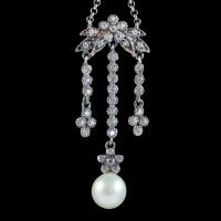 Antique Pearl Paste Chandelier Earrings Silver c.1915 (3 of 4) Antique Pearl Paste Chandelier Earrings Silver c.1915 (3 of 4)