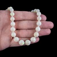Vintage Natural Opal Crystal Beaded Necklace 18ct Gold Clasp (5 of 8) Vintage Natural Opal Crystal Beaded Necklace 18ct Gold Clasp (5 of 8)