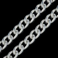 Antique Victorian Long Curb Guard Chain Sterling Silver circa 1900 (3 of 6) Antique Victorian Long Curb Guard Chain Sterling Silver circa 1900 (3 of 6)
