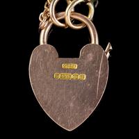Antique Edwardian Padlock and Key Bracelet 9ct Gold Lewis Brothers Dated 1903 (5 of 6) Antique Edwardian Padlock and Key Bracelet 9ct Gold Lewis Brothers Dated 1903 (5 of 6)