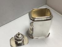 Chester Solid Silver Tea Caddy - Brittania (4 of 7) Chester Solid Silver Tea Caddy - Brittania (4 of 7)