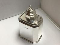 Chester Solid Silver Tea Caddy - Brittania (7 of 7) Chester Solid Silver Tea Caddy - Brittania (7 of 7)