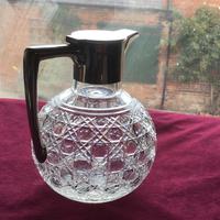 Edwardian Solid Silver Topped Claret Jug (6 of 8) Edwardian Solid Silver Topped Claret Jug (6 of 8)