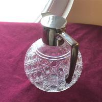 Excellent Solid Silver Topped Claret Jug (6 of 8) Excellent Solid Silver Topped Claret Jug (6 of 8)