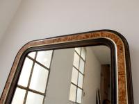 Large 19th Century Louis Philippe Faux Grained Mirror (3 of 6) Large 19th Century Louis Philippe Faux Grained Mirror (3 of 6)