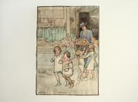 Ethel M Mallinson, Ladies First, 1921 Original Watercolour Painting (5 of 5) Ethel M Mallinson, Ladies First, 1921 Original Watercolour Painting (5 of 5)
